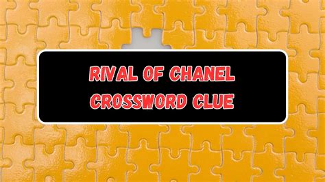 alternative to chanel no 5 nyt crossword